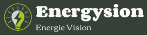 Bild mit Logo und Schriftzug "Energysion" und darunter "Energie Vision"