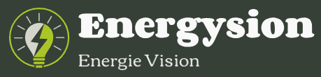 Bild mit Logo und Schriftzug "Energysion" und darunter "Energie Vision"
