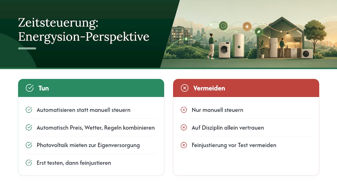 Perspektive von Energysion: Zeitsteuerung als Teil der Energiewende — overview diagram